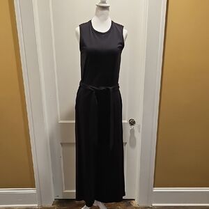Banana Republic Black Cropped Wide Leg Jumpsuit - Sz 4T